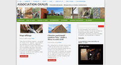 Desktop Screenshot of oxalis-asso.org